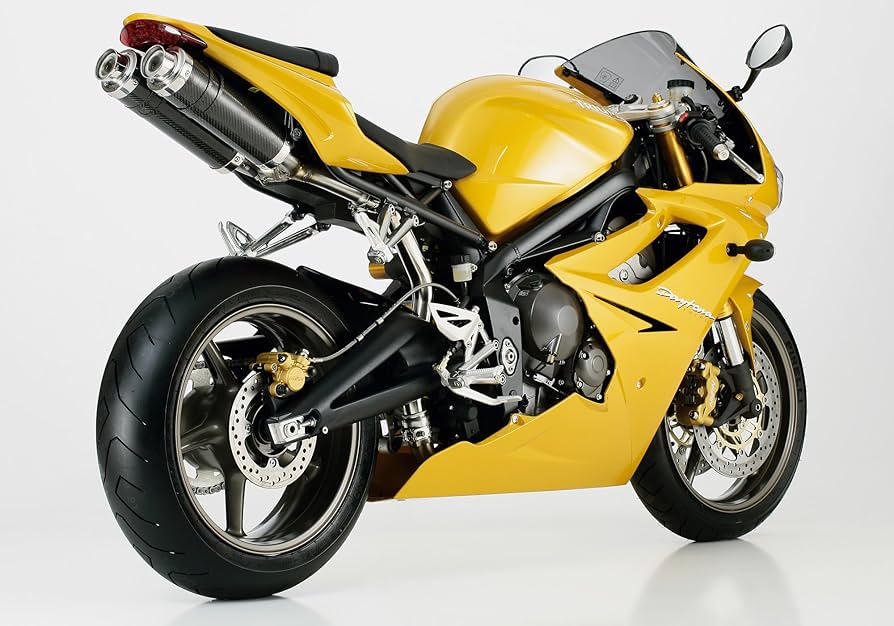 Shark Track 1000 Slip On for Triumph Daytona 675 D67LC Cilindrata